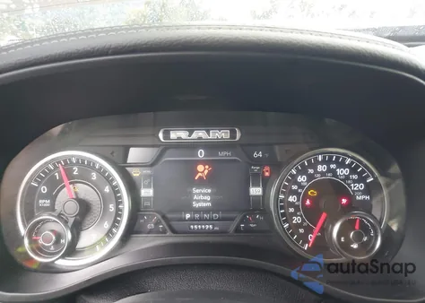 2019 Ram 1500 Laramie 4X4 5'7 Box из США, поврежденный, VIN 1C6SRFJT2KN507196